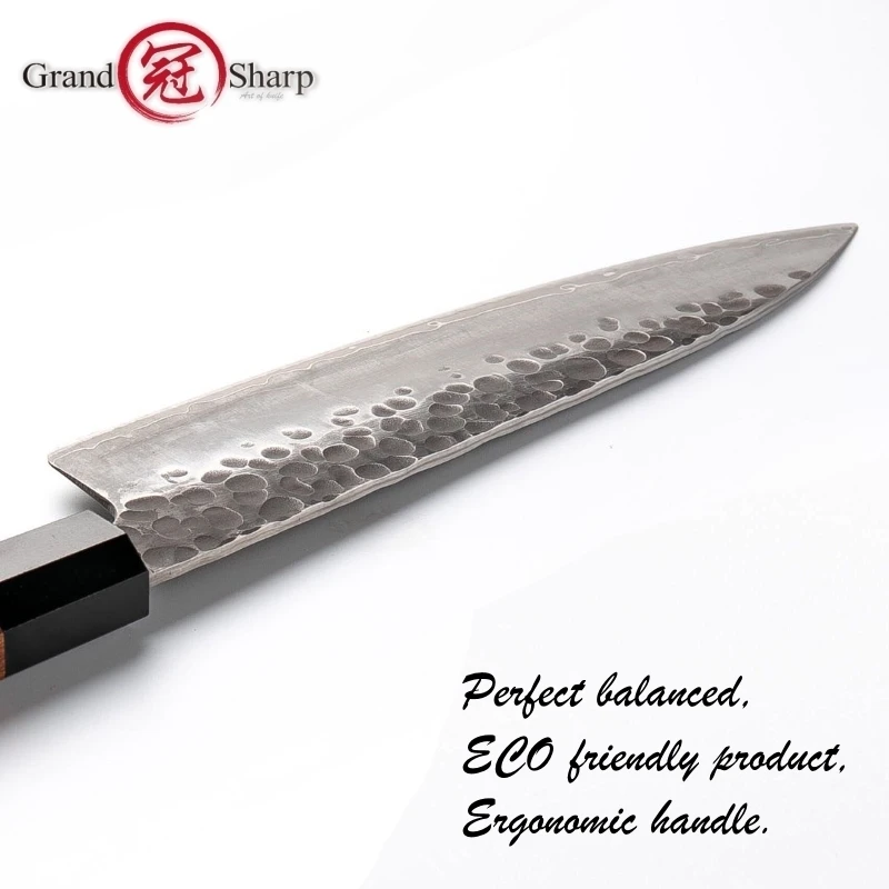  Handmade Chef Chef's Knife 3 Layers Japanese AUS10 Steel Kitchen Knives ECO Friendly Cooking Tools  - 32998389625