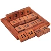 Classic Toys Wood Number 1-16 Puzzle IQ Brain Teaser Logic Wooden Puzzles Game Math Toys Table Game Play for Adults Children Toy 5