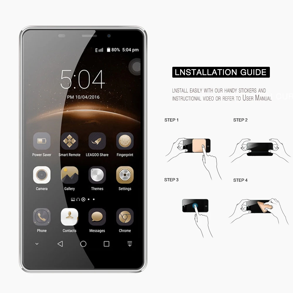 Закаленное стекло для Leagoo M8 M 8 закаленное 9H 2.5D экран с защитой против царапин
