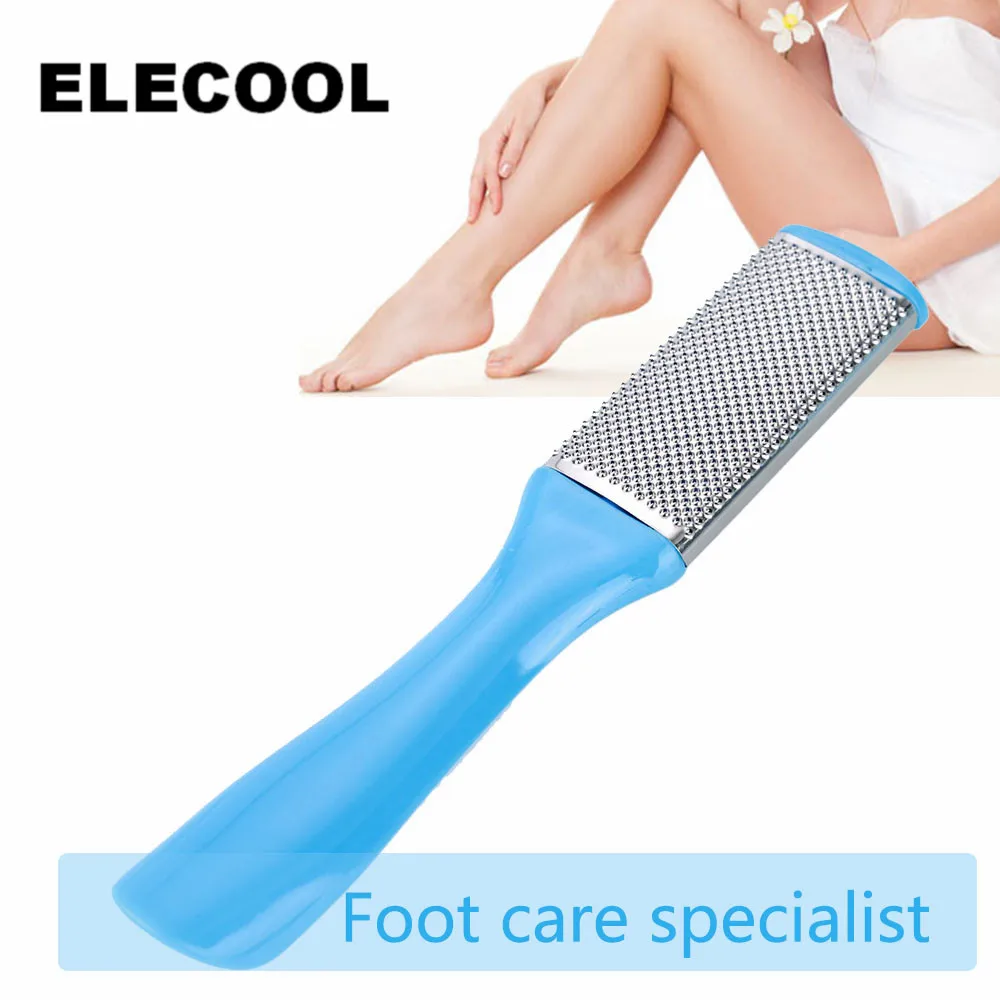 

ELECOOL 1PC Professional Foot File Dual Sided Hard Dead Skin Callus Remover Pedicure Rasp Foot Care Tool