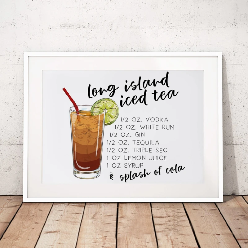 long island iced tea prints