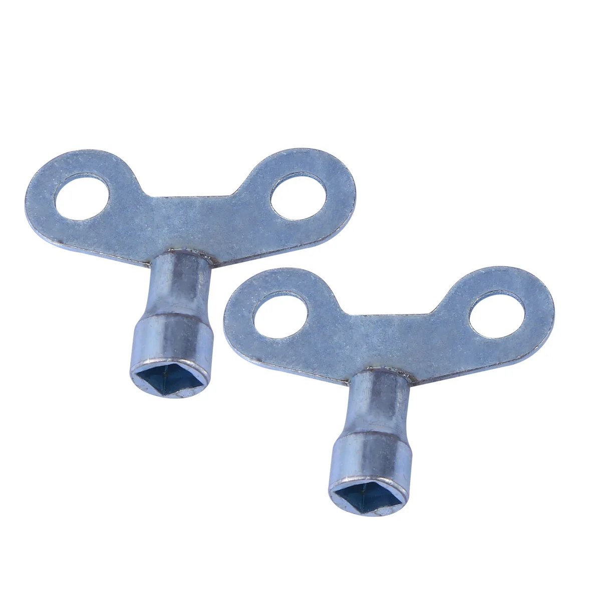 2 Pcs Radiator Valve Key Radiator Valve Key Metal Water Tap Knob