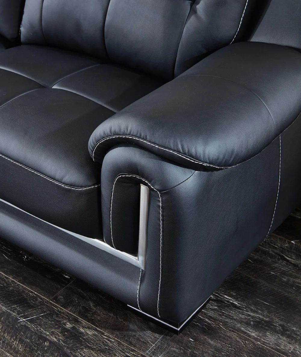 2018 Hot Sale Promotion Chaise Armchair Beanbag Modern Design Leather Sofa For Luxury Set For Living Room Furnitur With Genuine