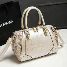 XF0609 Al Por Mayor de Europa y Estados Unidos Mujer de gama Alta de Moda Almohada De Cuero Genuino Bolso de Señora handbag