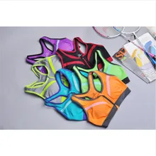 Профессиональный высокий плотный спортивный бюстгалтер на молнии спереди мягкие пуш ап бюстгальтеры с линиями впитывают пот sujetador deportivo Лифчики для подростков