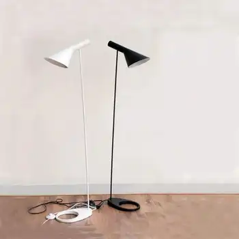 

Floor Lamp E27 Black/White Arne Poulsen Metal Stand Lampara De Pie Floor Lights for Living Room Office Lamp Floor Lamp Tripod