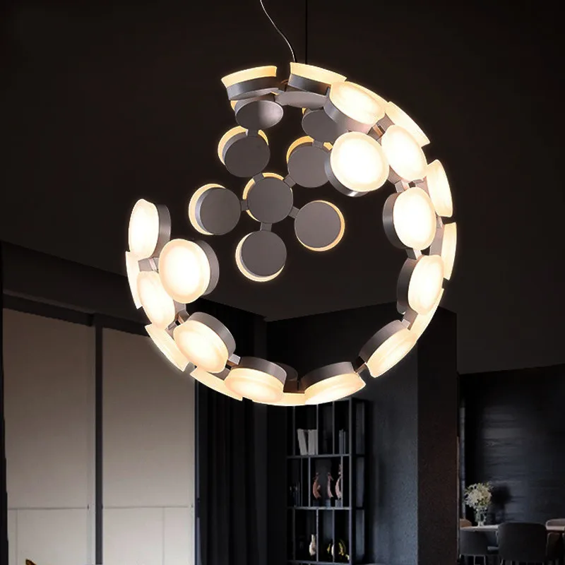 GZMJ светодиодный подвесной светильник Nordic Post современный салон свет творческой личности Книги по искусству дома Стиль Дизайн для Гостиная