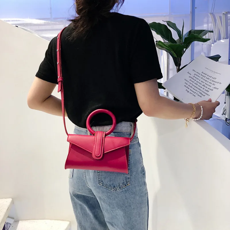 [BXX] Женская сумка через плечо на одно плечо, универсальная сумка с клапаном, Повседневная Женская Мини Портативная сумка, шикарная сумка на грудь HE951