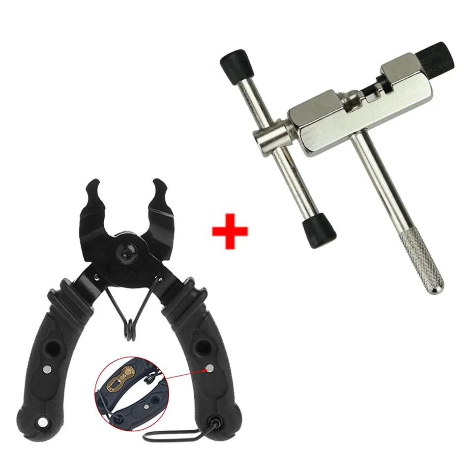 

Cycling Steel Parts Bike Chain Breaker+ Bike Master Link Plier Cycle Repairing Tools Bicycle Chain Pin Splitter Device