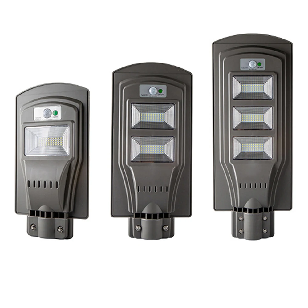Conduziu a Lâmpada de Parede Luz de Rua 2 em 1 Ip65 Solar Radar Movimento Constantemente Brilhante & Indução Sensor Controle Remoto 20 w - 40 60 6 Lâmpadas solares