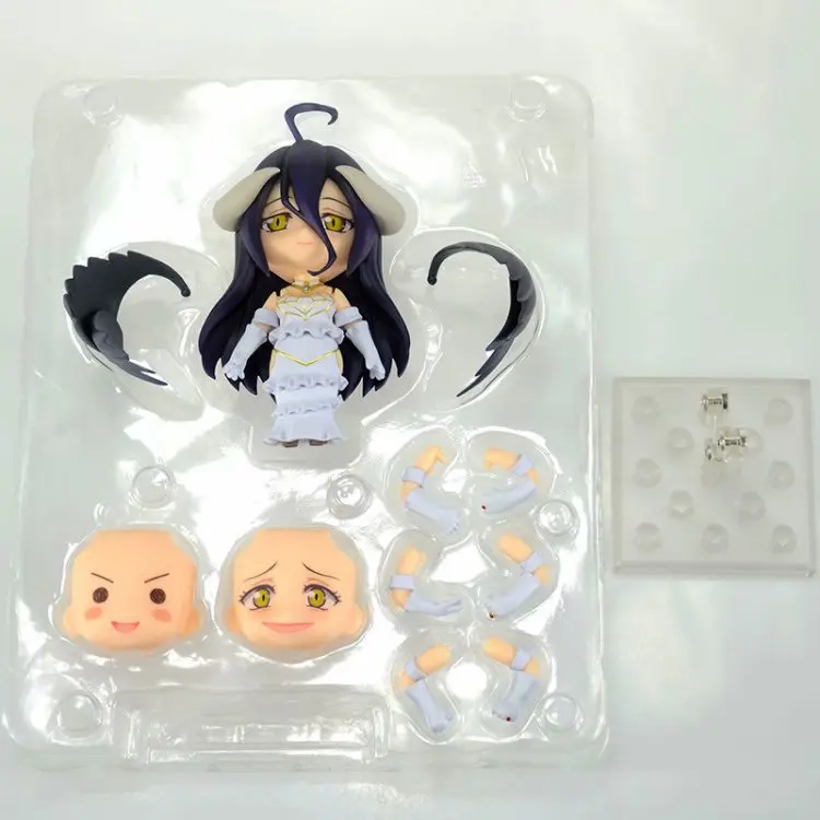 Overlord albedo Nendoroid 642# Аниме Фигурки ПВХ игрушки коллекция Фигурки для друзей подарки