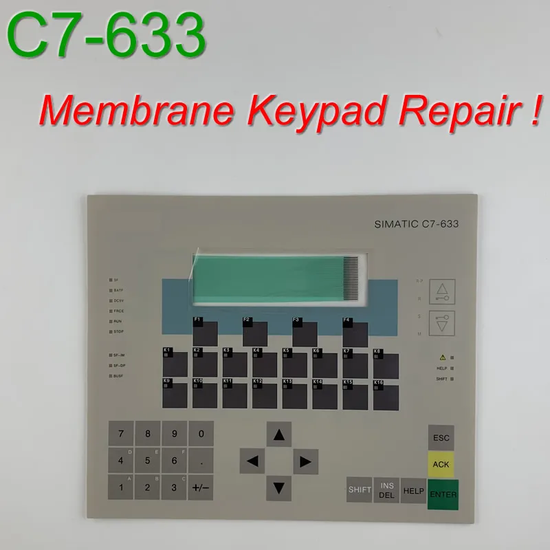 6ES7633 1DF01 0AE3 C7 633 Membrane Keypad for SIMATIC HMI Panel repair do it yourself Have