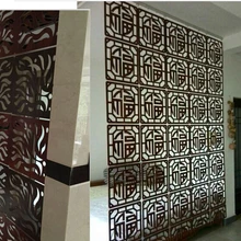 Высокое качество гостиной стены украшения деревянный экран s китайский стиль экран отрезать офис перегородки занавески декоративные