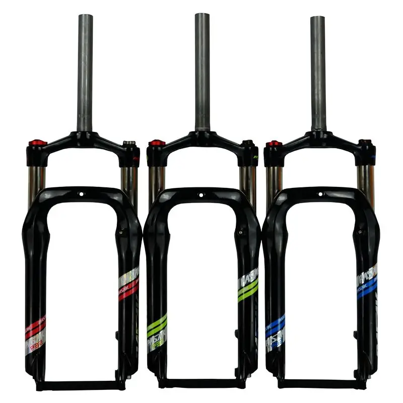 Buy 20" Snow bike Fork Fat bicycle Forks oil air gas