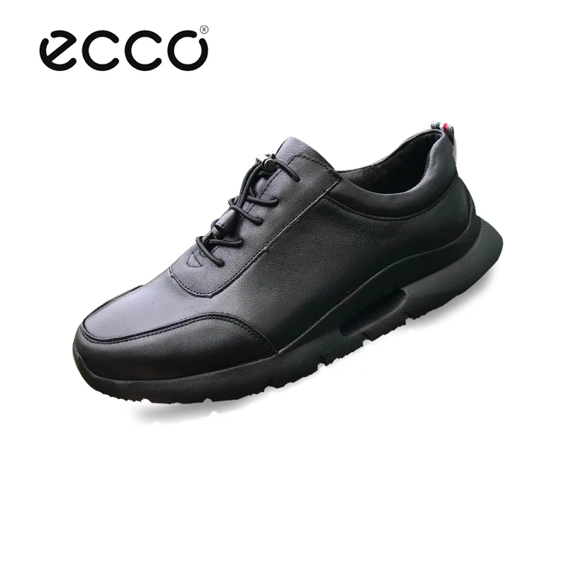 

Ecco 2019 Shoes Men England Style Casual Shoes Genuine Leather Breathable Fashion Men Non-slip Shoes New High Quality Footwear