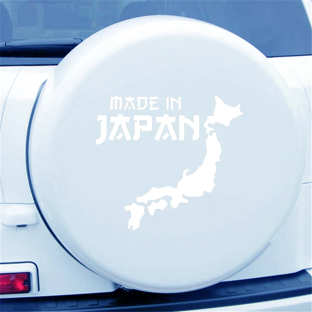 Смешное Сделано в Японии письмо карта автомобиля стикер DIY Окна бампер ноутбука Наклейка Декор