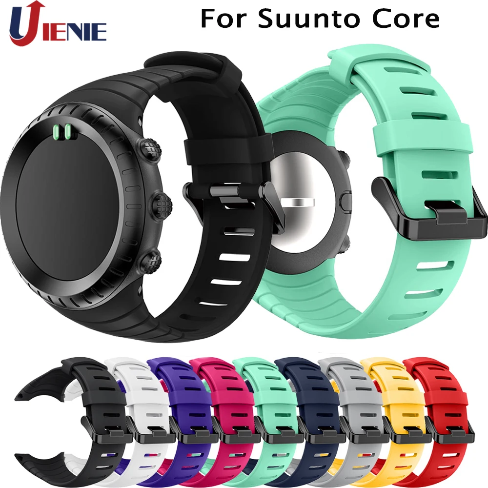 Силиконовые спортивные часы ремешок для Suunto Core сменный Браслет Модный часов