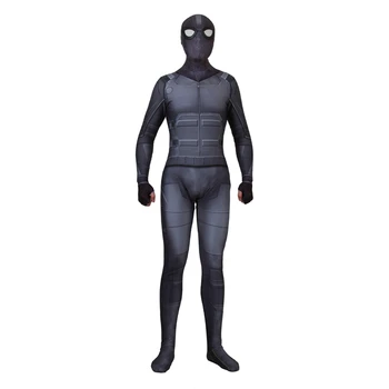 

Spider Man Far From Home Peter Parker Stealth Suit Cosplay Costume Zentai Spiderman Superhero Bodysuit Suit for Adult Kids