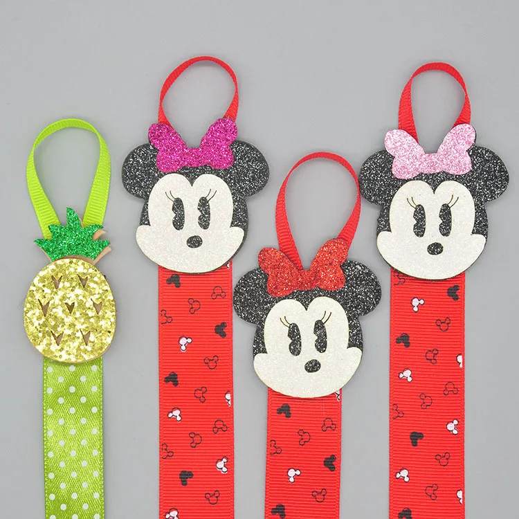 

Disney cartoon Mickey Mouse children hair clip Storage strip girl headwear doll accessories Storage belt cosmetic storage strip