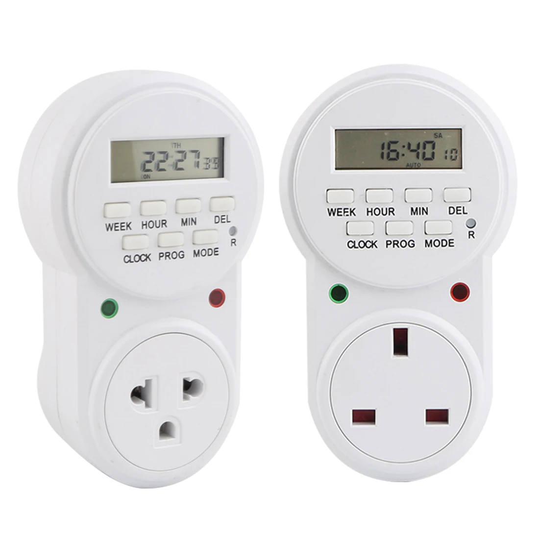 13A 240V Electronic Timing Socket Instrumentation Electron Digital