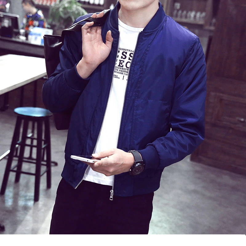 2019 Top Quality Men Casual Baseball Jacket Spring Fashion Slim Fit Men Jacket Thin Jackets Brand Casual Coat 2019 Top Quality Men Casual Baseball Jacket Spring Fashion Slim Fit Men Jacket Thin Jackets Brand Casual Coat
