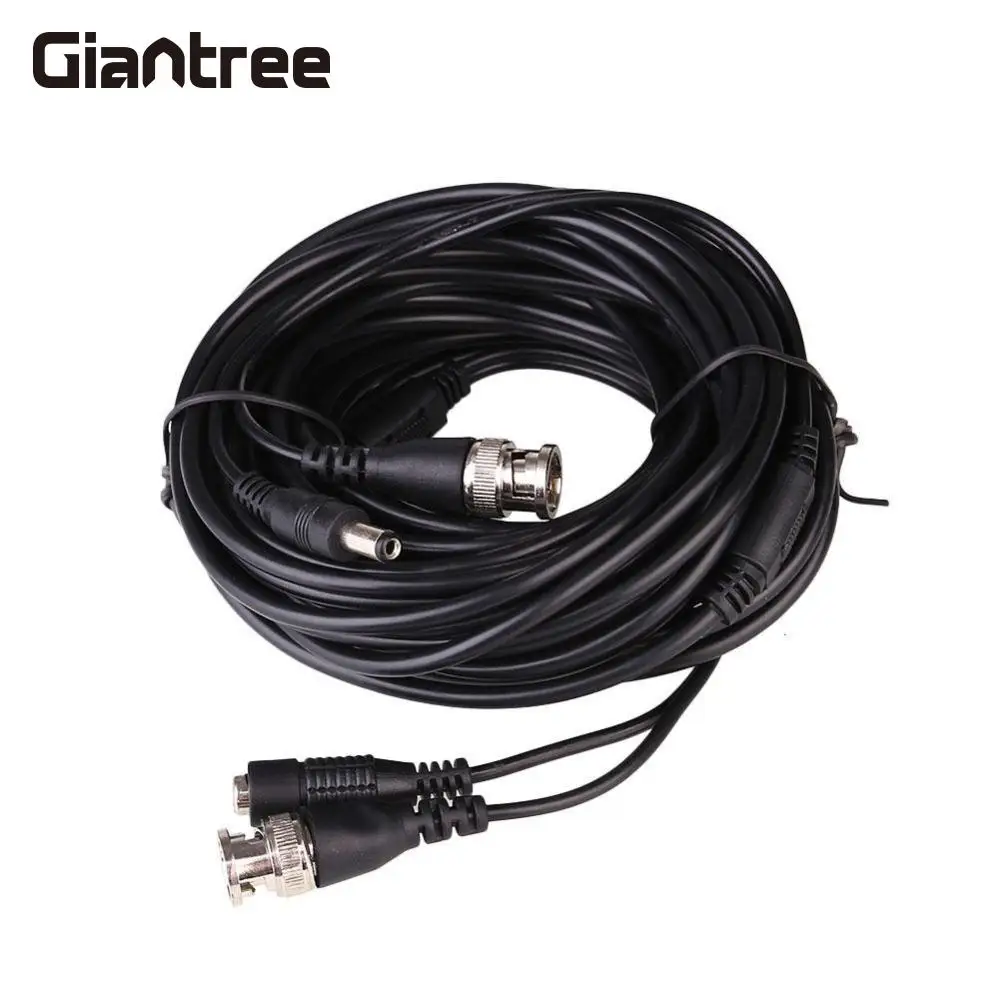 

giantree 10M Video Power 2 In 1 Extension Cable Cord Security Camera High Definition CCTV
