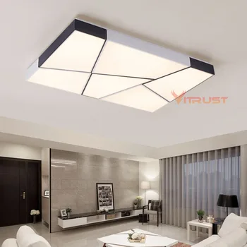 

Creative Acrylic LED Ceiling Lights Overlapping Frames Smple Flush Mount home Ceiling lighting fixture AC110-240V