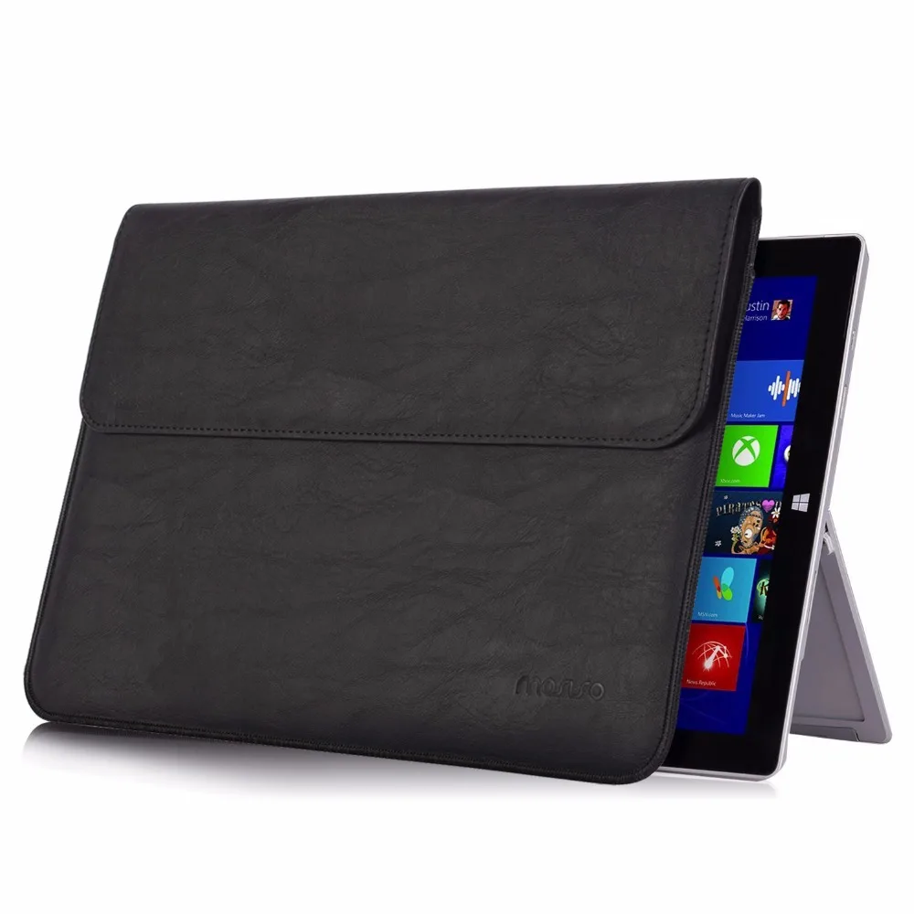Чехол Mosiso для Microsoft Surface book 2017 премиум чехол из искусственной кожи Pro 3 / 4|sleeve case|surface