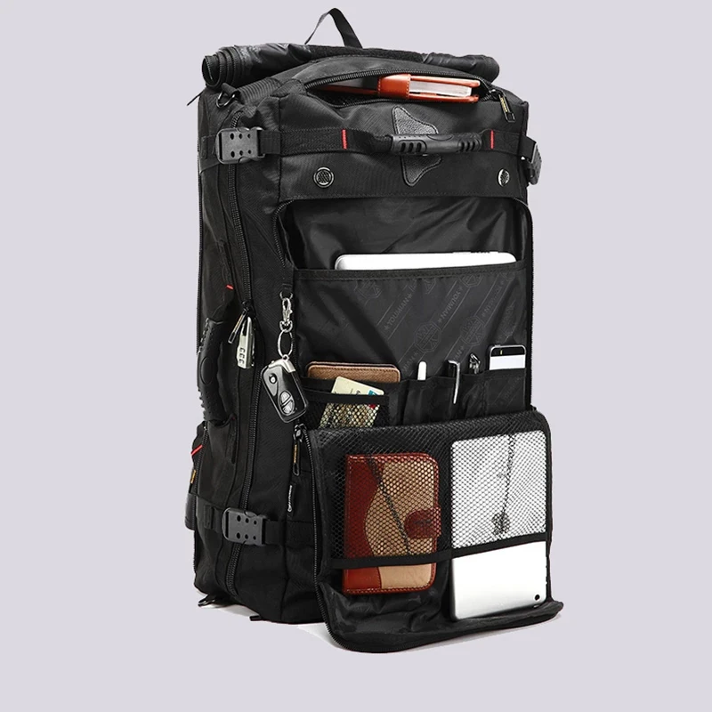 Хит, высококачественный мужской рюкзак, большая вместительность, Mochila, модная сумка для ноутбука, многофункциональный, водонепроницаемый, Оксфорд, рюкзак для путешествий
