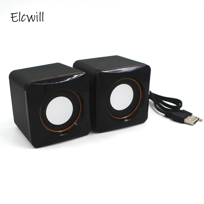 

Mini USB Wired Speaker Music Player Amplifier Loudspeaker Stereo Sound Box for Computer Desktop PC Notebook