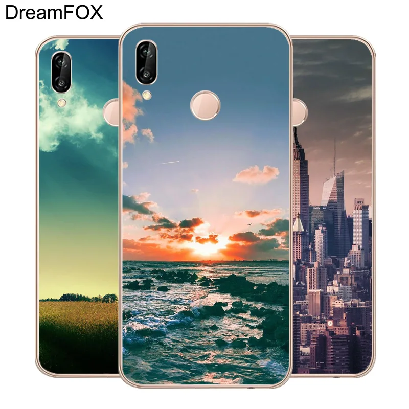 DREAMFOX M432 крутой пейзаж Мягкий ТПУ силиконовый чехол для Huawei Honor 6a 6C 7X9 10 P20 P30 Lite Pro P