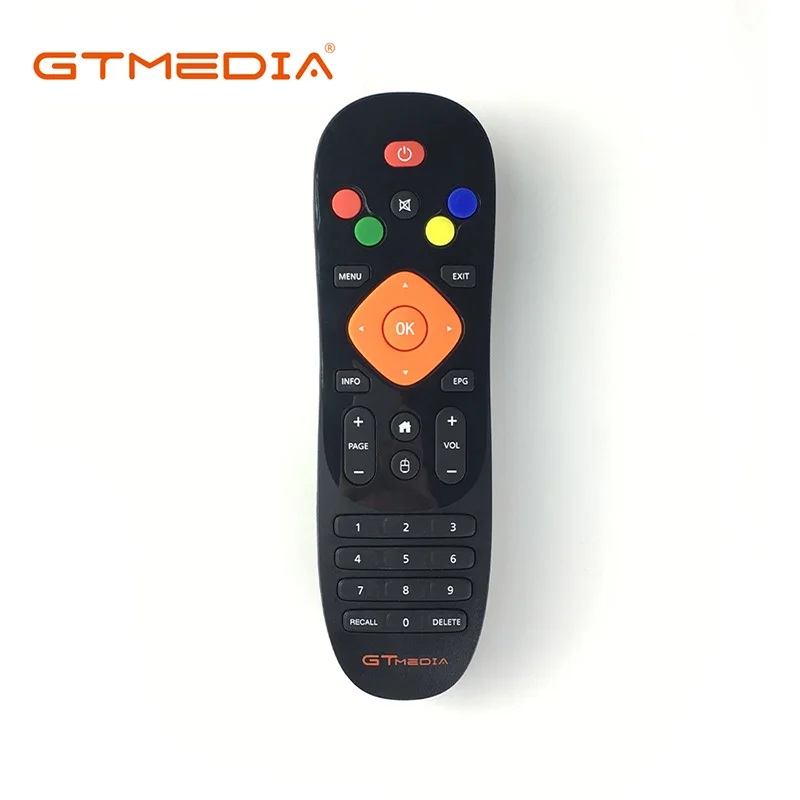 

[Genuine] Remote Control For GTmedia GTC Android TV box with DVB-T2 DVB-S2 DVB-C and ISDB-T Amlogic S905D 2GB RAM 16GB ROM combo