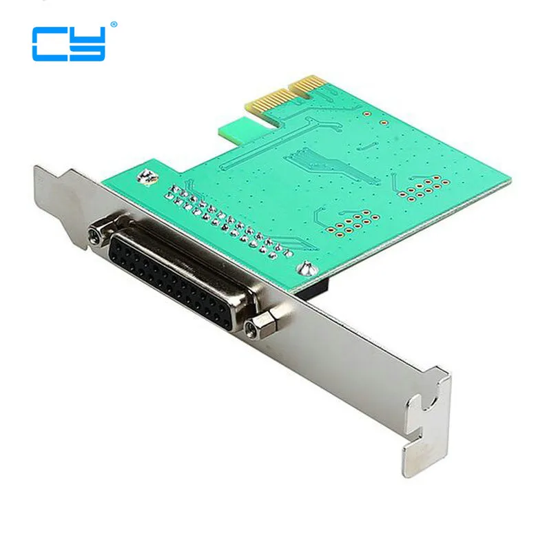 Printer DB25 Parallel Port LPT to PCI E PCI Express Card Adapter