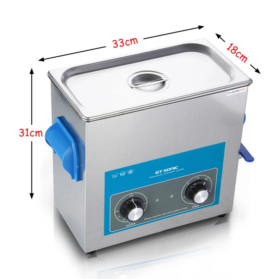 Digital Ultrasonic Cleaning Transducer Baskets Jewelry Watches Dental PCB CD 0.8L 35W 42kHz Ultrasound Cleaner Ultrasonic Bath3