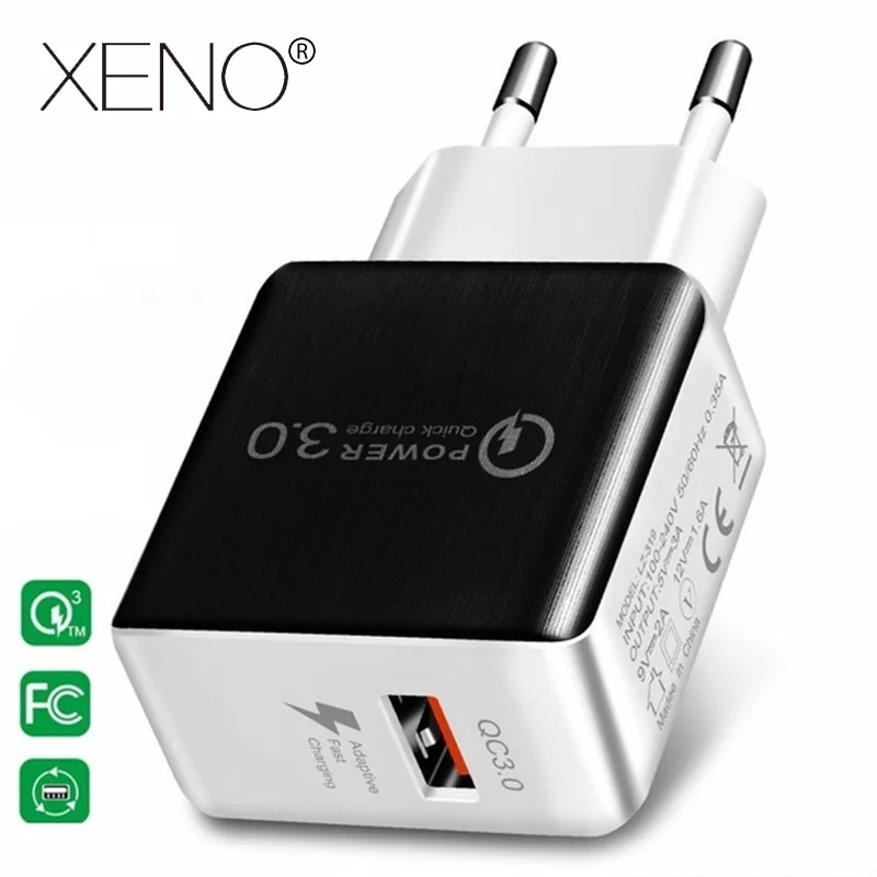 

Quick charge 3.0 5V 3A For iphone Charger EU plug USB Fast charging for iphone X 7 8 PLUS 6S 6 XR 4S XS MAX SE XS iPhone charger