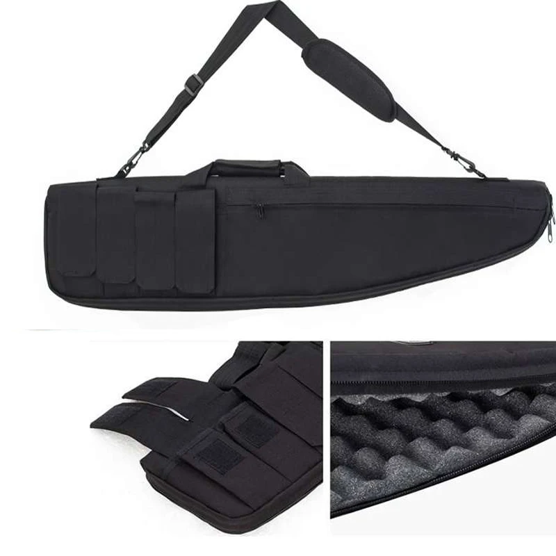 Тактическое для охоты для стрельбы снайперская винтовка пистолет защиты носить сумки на плечо Открытый Спорт нейлоновый рюкзак 85 см/100 см/118 см