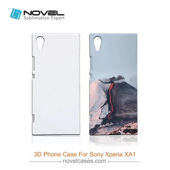 

Custom design printable 3d sublimation mobile phone cover for Sony XA1