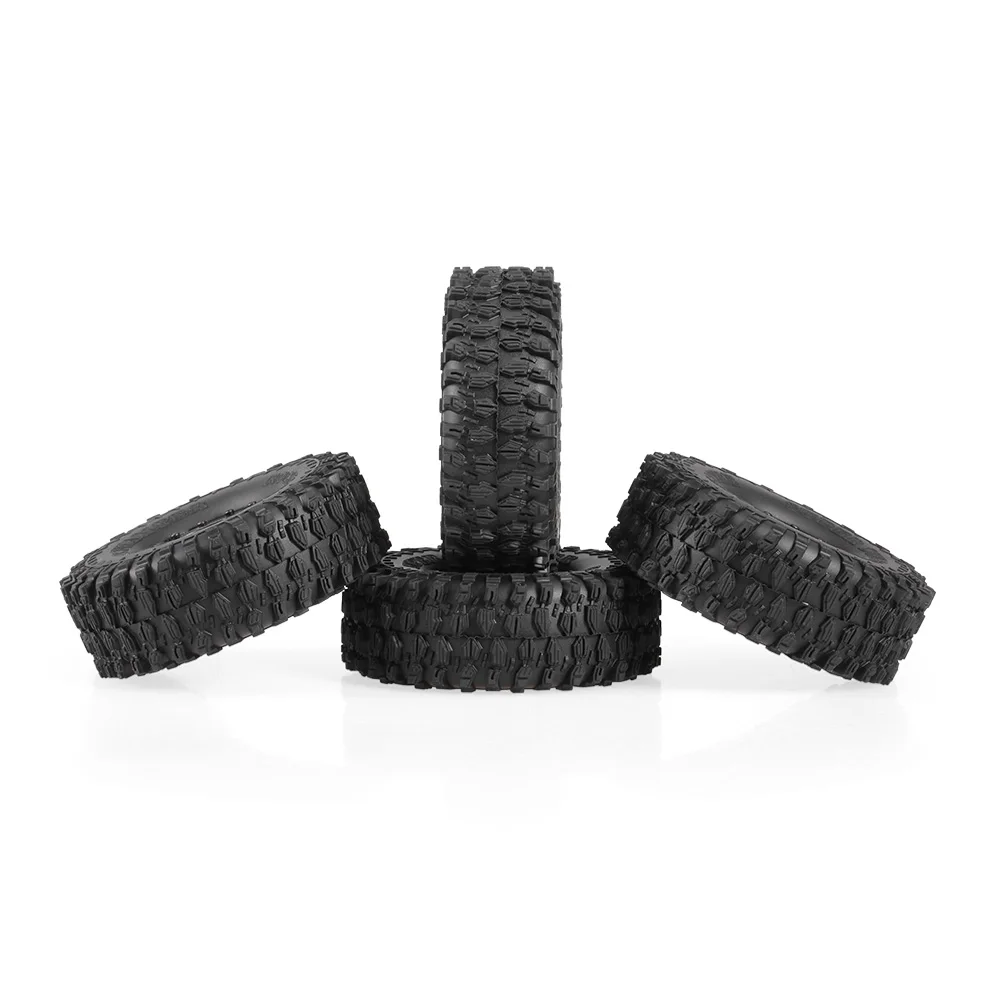 4 шт. AUSTAR 5020 1 120 мм 1.9in обода резиновые шины набор колес для осевой SCX10 RC4WD D90 1/10 RC Рок