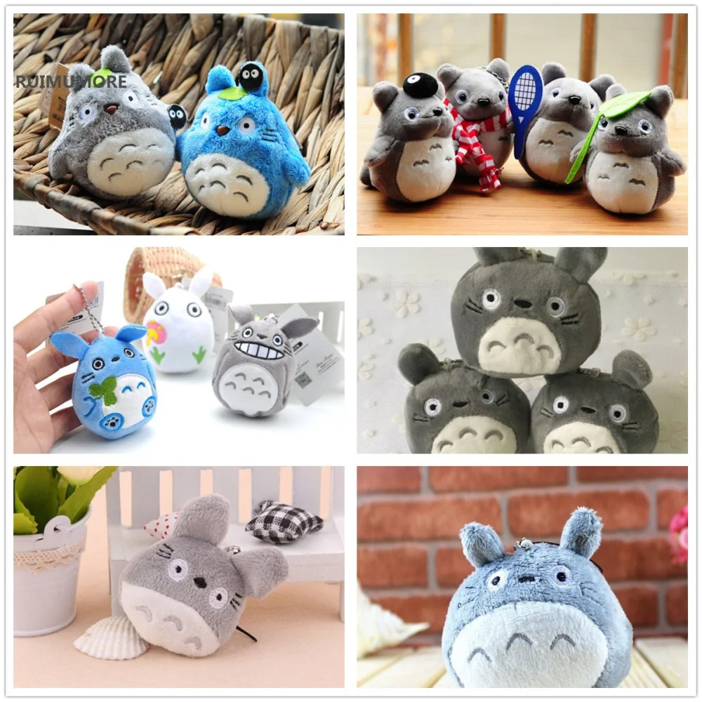 

UP 8Models, 3cm-11cm ALL Designs , my neighbor totoro stuffed plush toys , kid's plush totoro gift key chain doll