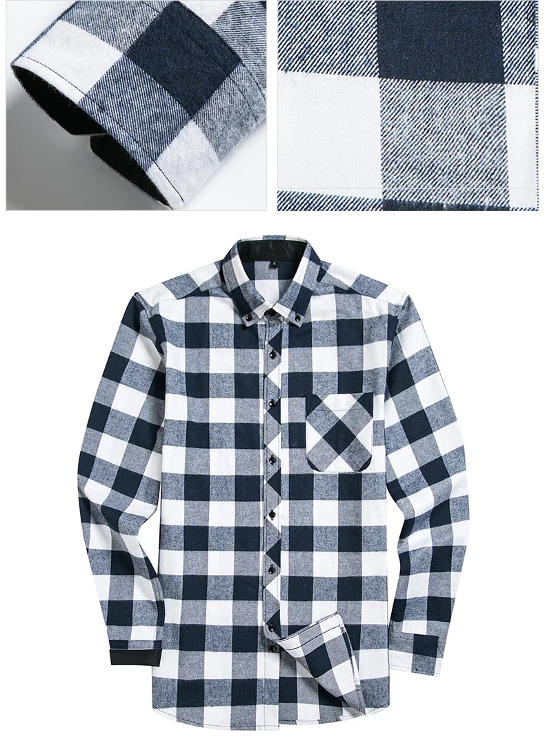 Весна и осень шлифования Для мужчин рубашка решетки с длинным рукавом облегающий Повседневный пот сопротивление морщин модные NZC-015