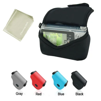 

Camera Bag For SONY A5100 A5000 NEX-5T 5R 5N NEX-3N with 16-50mm Lens Camera Case Cover Neoprene soft pouch with cleaning cloth