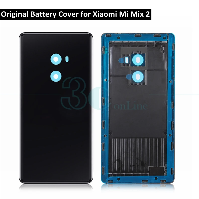 Оригинальный Xiaomi mi x 2 Батарея чехол Стекло Панель x2 сзади Корпус двери Замена