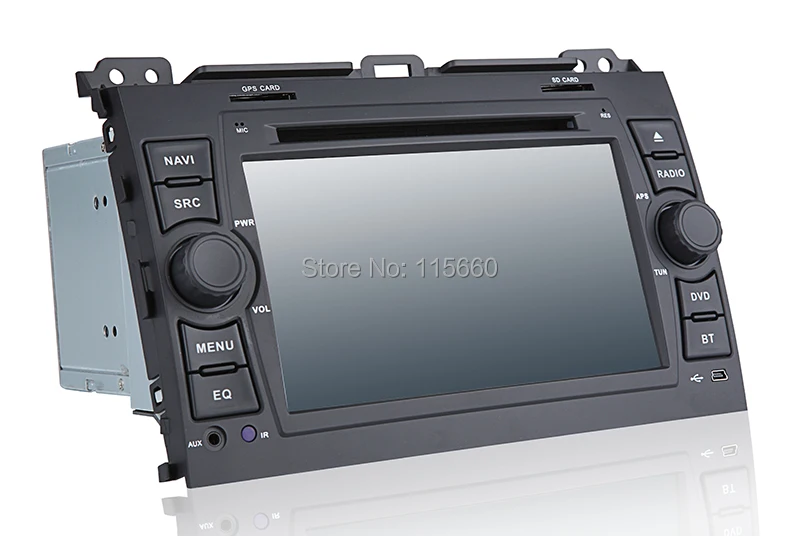 car dvd GPS Auto Radio for Toyota Prado Land Cruiser 120 2002-2009 2
