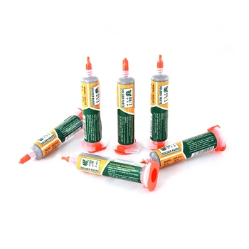 

100Pcs Solder Soldering Tin Paste Flux Grease Sn63/Pb37 10CC for Chips Computer Phone LED BGA SMD PGA PCB DIY Repair Tools