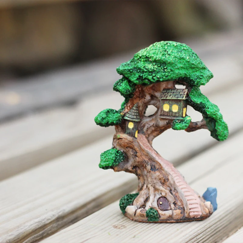 5 x Miniatur Harz Schloss /& Cottage Zimmer Figur Fee Garten Dekor Geschenke