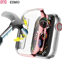 EIMO защитный чехол для Apple Watch 4 44 мм 40 мм iwatch 4 HD ударопрочный корпус Рамка протектор бампер