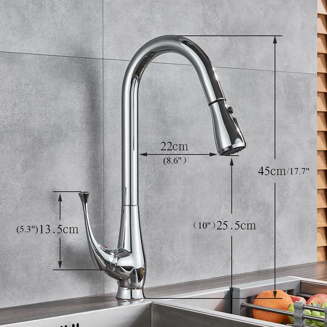 Best Offers Chrome White Kitchen Faucet Deck Mounted Hot Cold Water Mixer Faucet for Kitchen Pull Down Mixer Crane 2 Function Spout Best Offers Chrome White Kitchen Faucet Deck Mounted Hot Cold Water Mixer Faucet for Kitchen Pull Down Mixer Crane 2 Function Spout