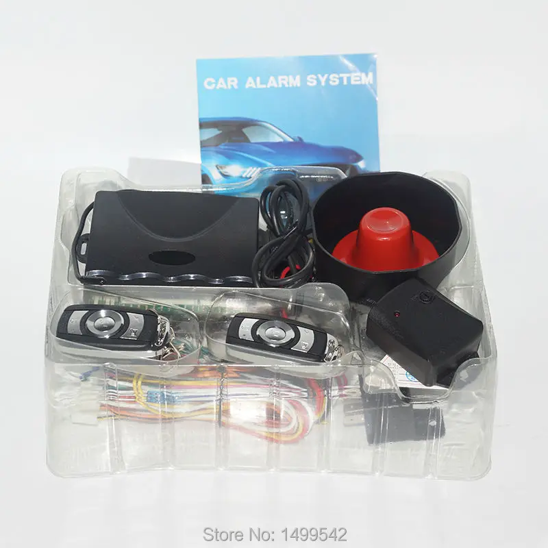 Prova de Venda Sistema de Alarme de Carro Kit de Alta Roubo-à Quente Universal Inteligente Programável Remoto Central Qualidade 16 Roubo-à prova de Venda quente Universal Inteligente