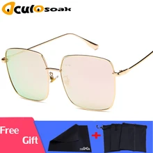 Mens casual sunglasses brand designer big square men driving sun glasses women gradient matte black lunettes de soleil 2019 New