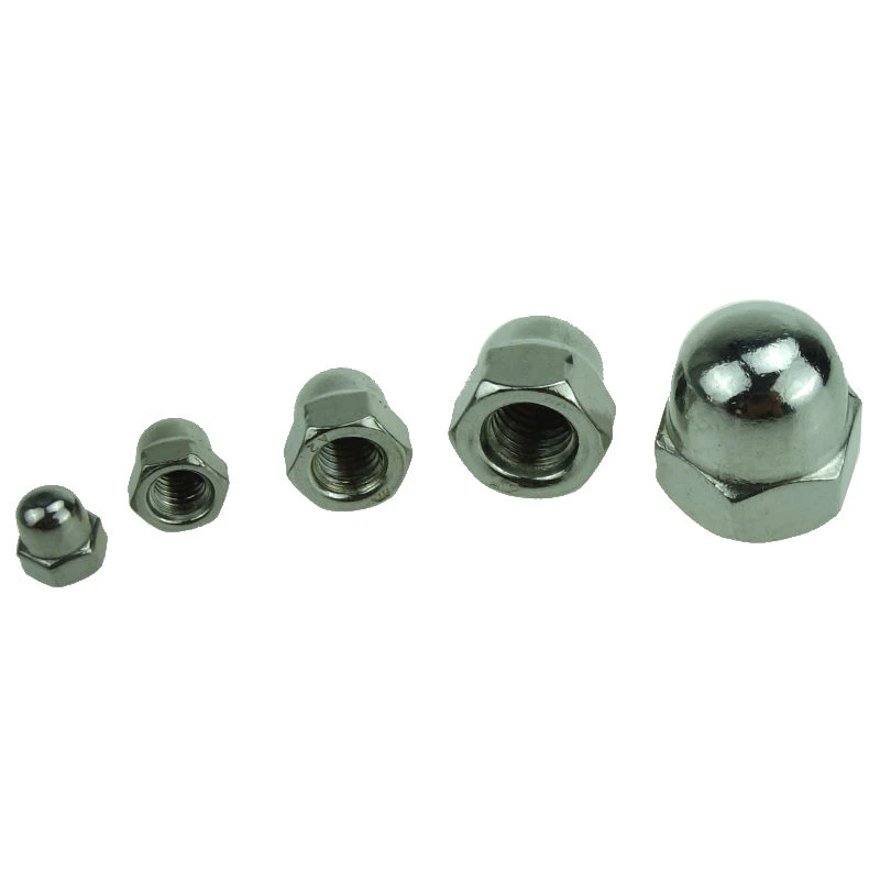 Dome Nuts 304 Stainless Steel Acorn Hex Cap For Metric Coarse Bolts Screws M3 M4 M5 M6 M8 M10 M12 M14 M16 M Nuts Aliexpress